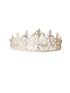 Cinderella Couture Girls Silver Rhinestone Embroidery Flower Girl Pageant Tiara - SophiasStyle.com